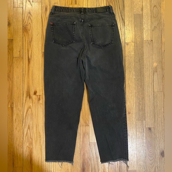 Urban Outfitters BDG Mom Jean Black Whipstitch - Picture 5 of 5